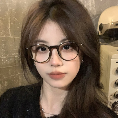 女复古tr90超轻不下滑小框眼镜