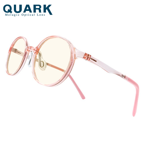 quark圆框时尚防蓝光辐射平光镜