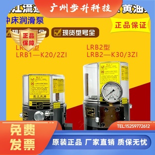 2ZI K20 2ZKI 2ZII扬力广锻冲床电动黄油泵LRB1 浙江流遍润滑油泵