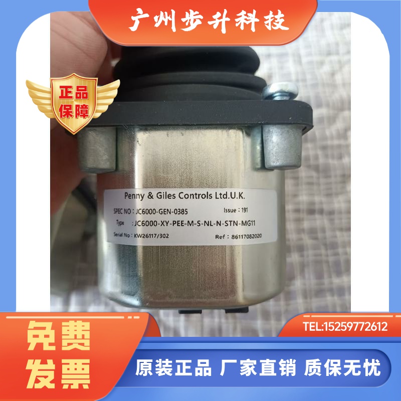 P+G操作手柄JC6000-XY-PEE-M-S-NL-N-STN-MG11 JC6000-GEN-0385
