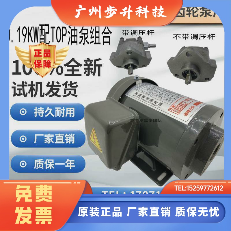 摆线油泵电机TOP-11A齿轮泵TOP-11A/12A/13AVB 机床润滑TOP-12AVB
