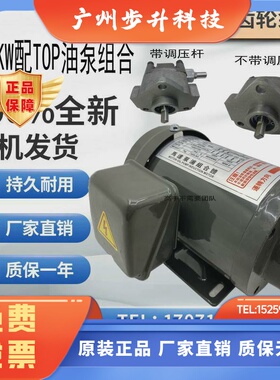 摆线油泵电机TOP-11A齿轮泵TOP-11A/12A/13AVB 机床润滑TOP-12AVB