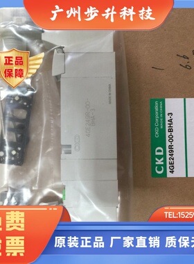 原装CKD电磁阀4GE249R-00-BHA-3老款4GB249-BHA全新正品