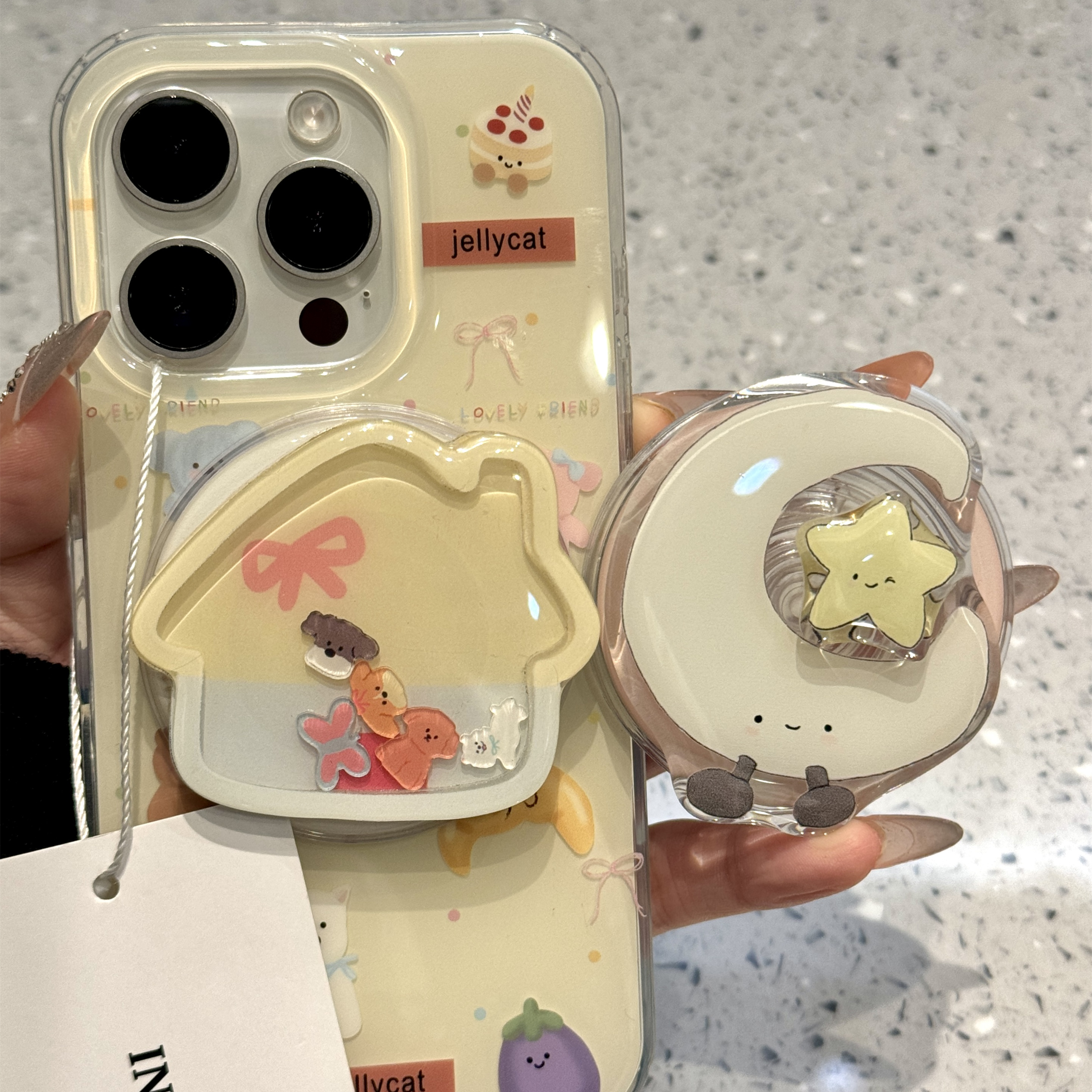 卡通jellycat月亮房屋适用ihone16promax手机壳苹果15pro新款13p