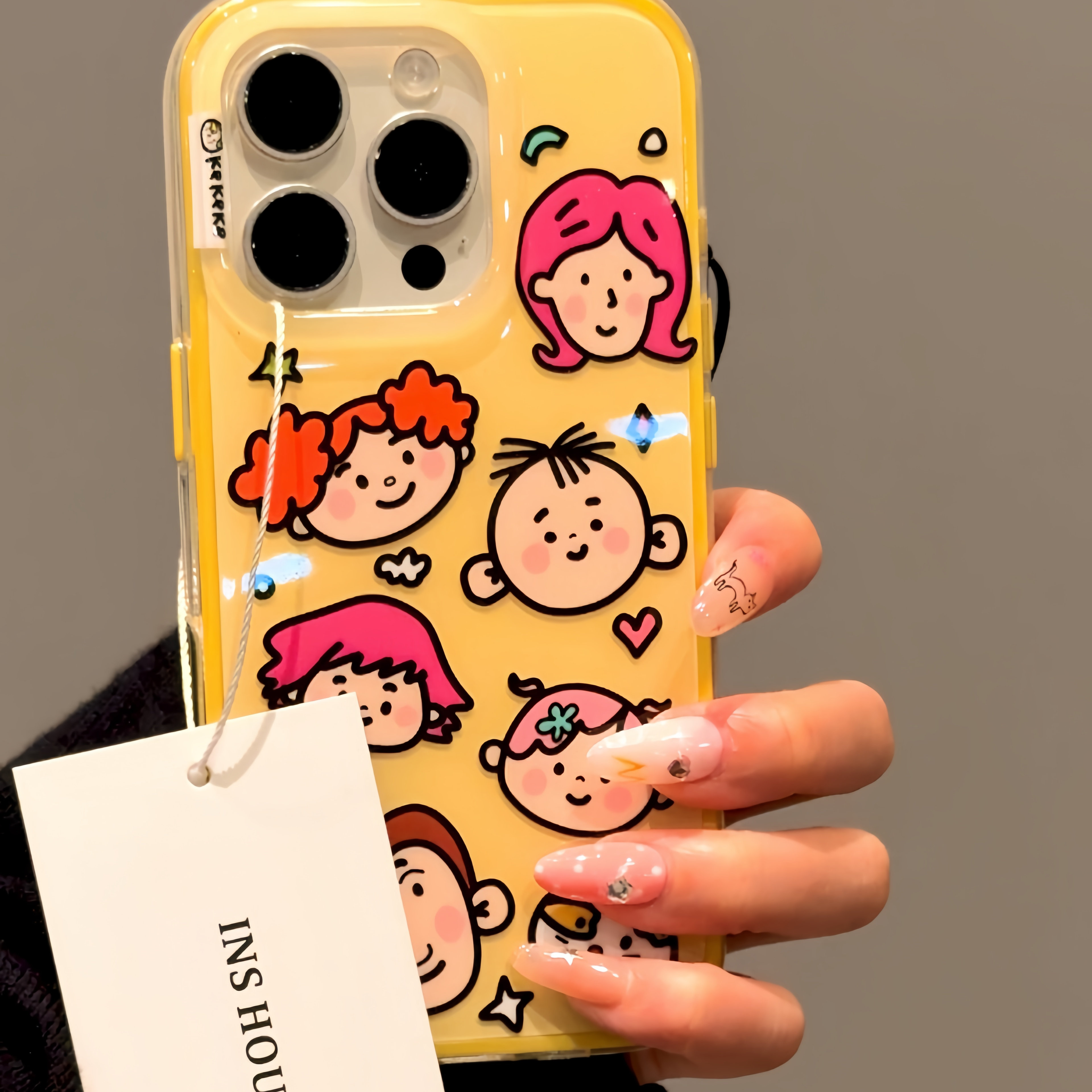 可爱大耳朵图图家园适用iphone16promax手机壳苹果15pro新款14/13