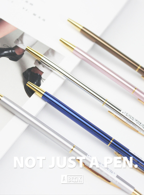 日本原装OHTO乐多SlimLine纤美金属杆圆珠笔记账笔NBP-5B5手账笔