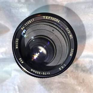 300 F5.6 M42口 手动单反镜头 TEFNON Macro 恒定光圈 特龙