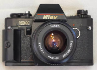 70变焦 4.8AI KIEV19M 70F3.5 NIKKOR35 基辅19M机身配35