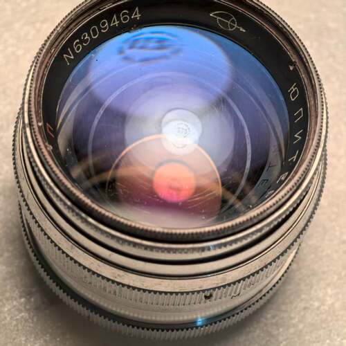 Jupiter-3 50mm F1.5 L39口，红N尤比杰尔3镜头，Юпитер-3