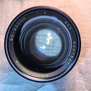 Tokina 80-200mm f4恒定手动变焦镜头,图丽RMC多层镀膜,TX接口