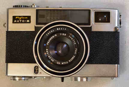 日本产 auto-m旁轴胶片机 FUJICA AUTO-M平视135相机