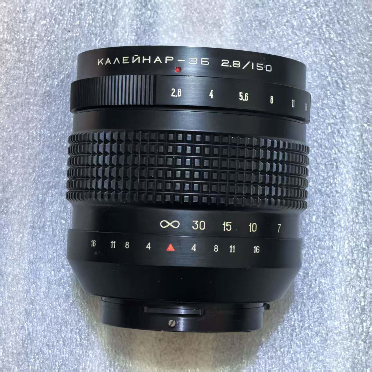 较新的基辅60口150/2.8镜头，KIEV / P6卡口卡列纳尔3镜头150F2.8