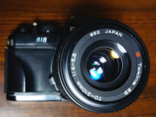 图丽TOKINA70 210mm镜头配凤凰818单反相机