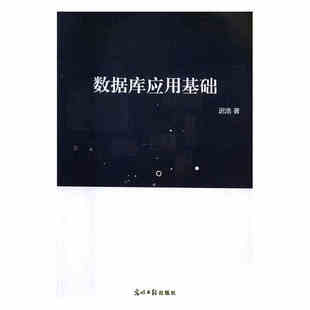 数据库应用基础迟浩著光明日报出版社9787519407827