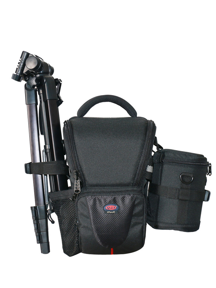 CANON NIKON 대형 바디 70-200MM 사진 가방 케이스 기계에 적합 24-70-300MM1DX 어깨 망원 렌즈 사진 가방 SLR 카메라 가방 100-400MM500 야외 어깨