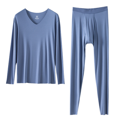 猫人男莫代尔无痕随心裁秋衣套装