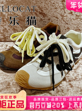 正品TELLOCAT特乐猫女鞋2025春季透气舒适系带运动鞋TWW51S00765