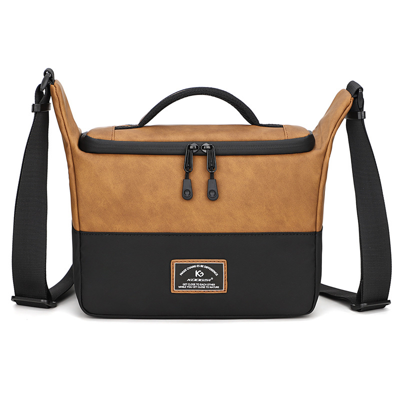 时尚相机包单肩斜挎男女单反包