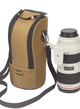 小白小竹炮长焦头镜头袋保护套收纳包单反相机内胆包镜头桶镜头筒