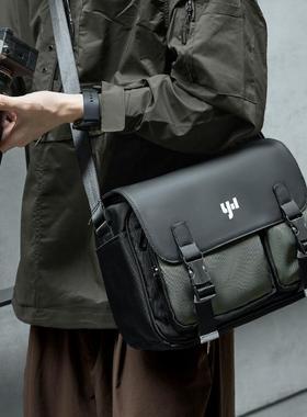 适用佳能R50 5D4 M50尼康D7500单肩单反相机包XT5索尼微单摄影包