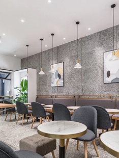 广州办公室装修设计餐饮店连锁奶茶咖啡烘焙美容店面改造施工全包