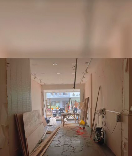 广州实体店铺装修设计餐饮店面商铺门店办公室美容院全包装修公司