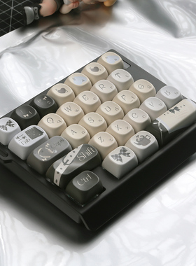 ZUOYA HE30单手磁轴键盘急停socd瓦罗兰特可爱女生打瓦无畏契约