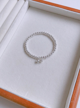 新中式足银小众可爱原创简约手串