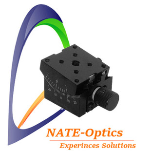 NT06GM30精密手动角位台/俯仰台/蜗轮蜗杆小型角度工作台/位移台