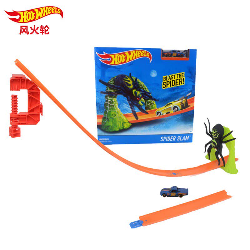 HOT WHEELS SLALOM RACING TRACK X9285 BCT35 CYCLE TRACK CDV10 THOMAS ELECTRIC TRAIN