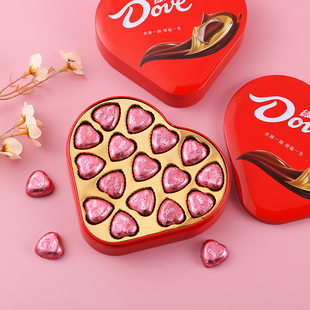 德芙心语巧克力送女友闺蜜元 旦礼物结婚订婚满月伴手礼公司送员工