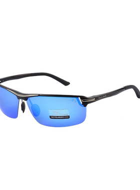 库克鲨鱼防紫外线偏光太阳镜男