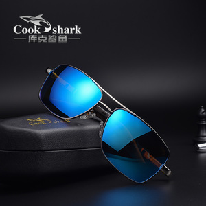 cookshark库克鲨鱼偏光太阳镜男司机镜墨镜男士眼镜开车驾驶眼睛