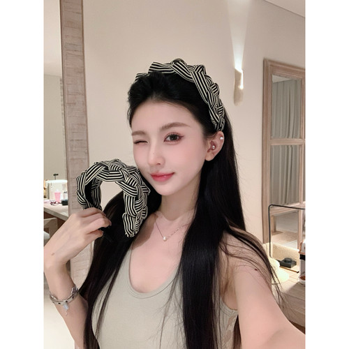 小象头包脸超宽发箍女高级感