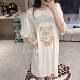 软软糯糯 睡衣可爱卡通甜美家居服 薄款 莫代尔短袖 睡裙女夏中长款