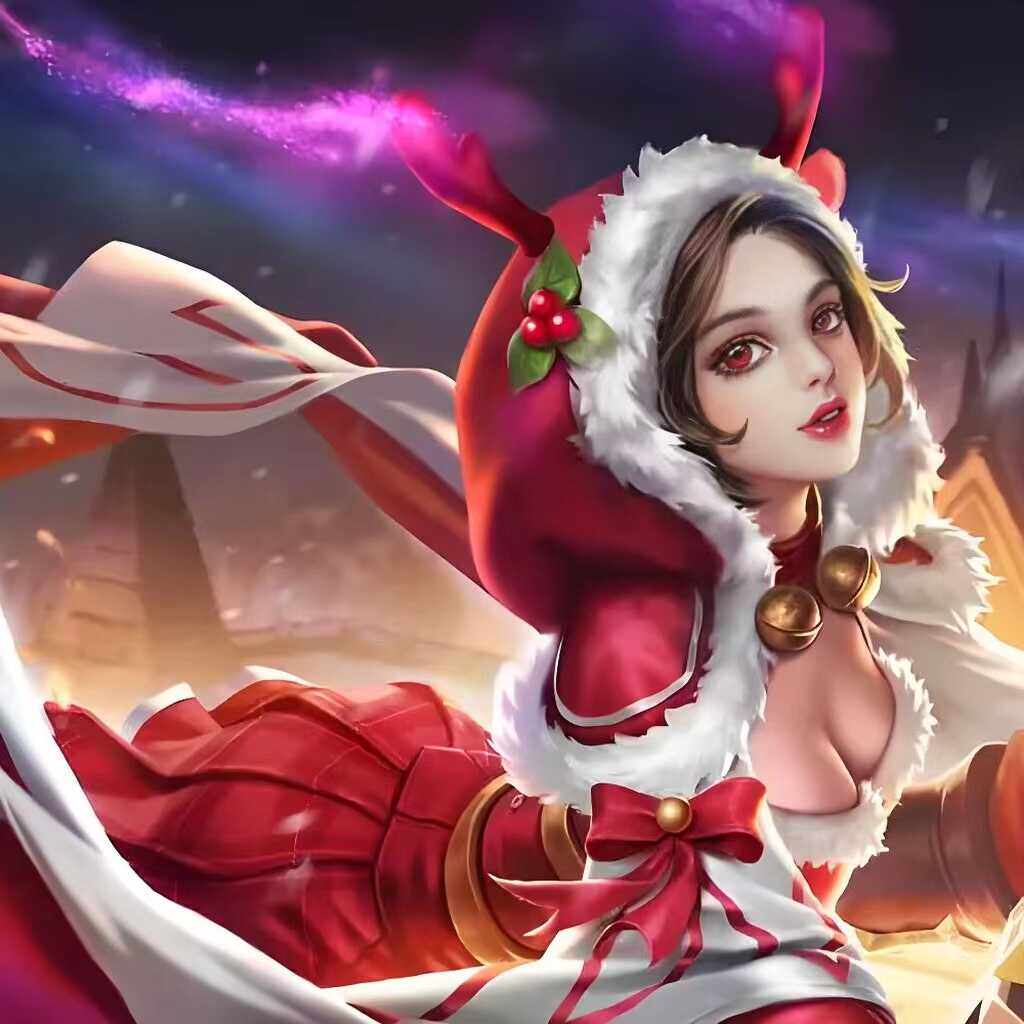 漫秀征集王者荣耀貂蝉cos服 圣诞恋歌cosplay服装女游戏服装全套