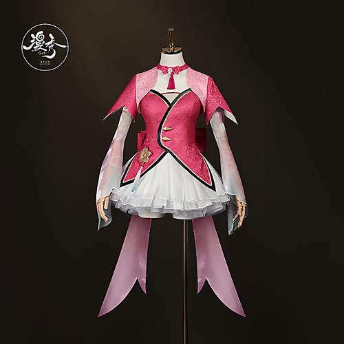 漫秀王-者公孙离幼年桃花服cos服