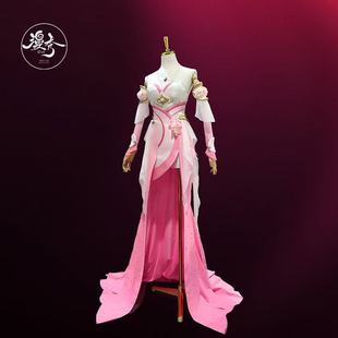 【现货】漫秀王者甄姬游园惊梦cos服全套道具游戏二次元古风旗袍