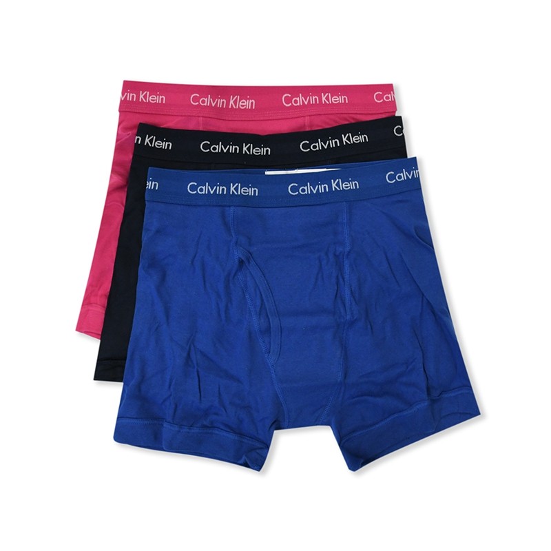 清仓Calvin Klein/凯文克莱内裤男士纯棉四角短裤舒适平角裤头潮