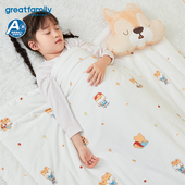 歌瑞家童装 儿童A类小松鼠卡通满印盖被子乐友 秋季