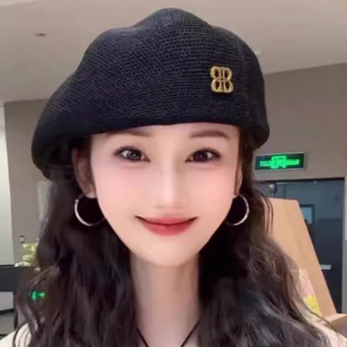 韩版时尚定型贝雷帽子女2026新款