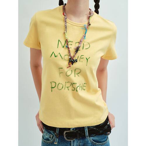 Hello September 新品手绘字母印花T恤V60440