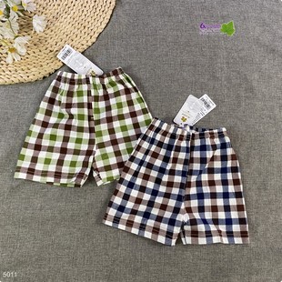 夏季婴童纯棉童裤男女宝宝小孩童装小宝宝单件儿童短裤子夏天