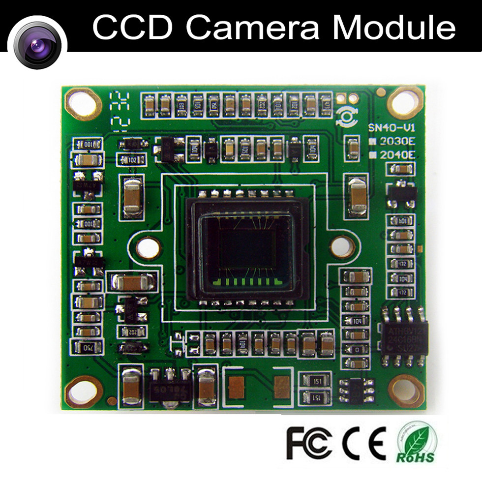 sony芯片彩色黑白监控摄像头模组带osd菜单 可调节 可diy制作娱乐