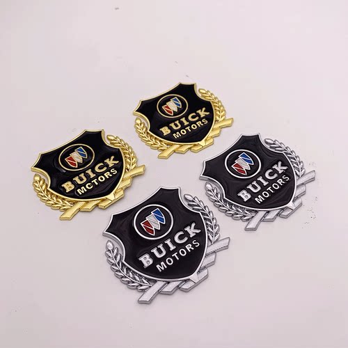 昂科威凯越改装金属车身侧标