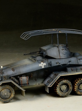 成品模型 ITALERI 伊达雷利6445 1/35德国 Sd.Kfz.232装甲车 包邮