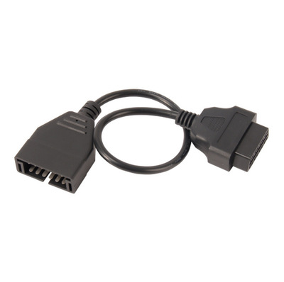 12-16PIN GM汽车换转线12PIN OBDII 16P GM转换线汽车线材