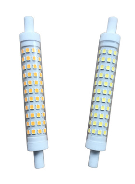 亚马逊爆款调光led r7s 陶瓷10W 15*118mm r7s led 超小尺寸 散热