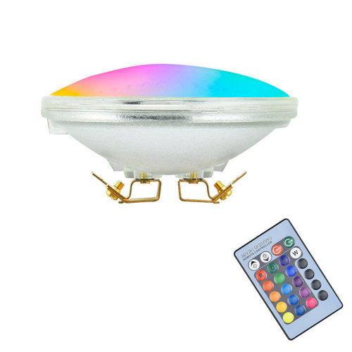 亚马逊爆款LED RGB PAR36 9W AC/DC 12V 水底灯 泳池灯 防水 IP65