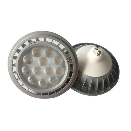 调光led AR111射灯15w 高压110V/220V 15颗3030高亮灯珠 灰色外壳